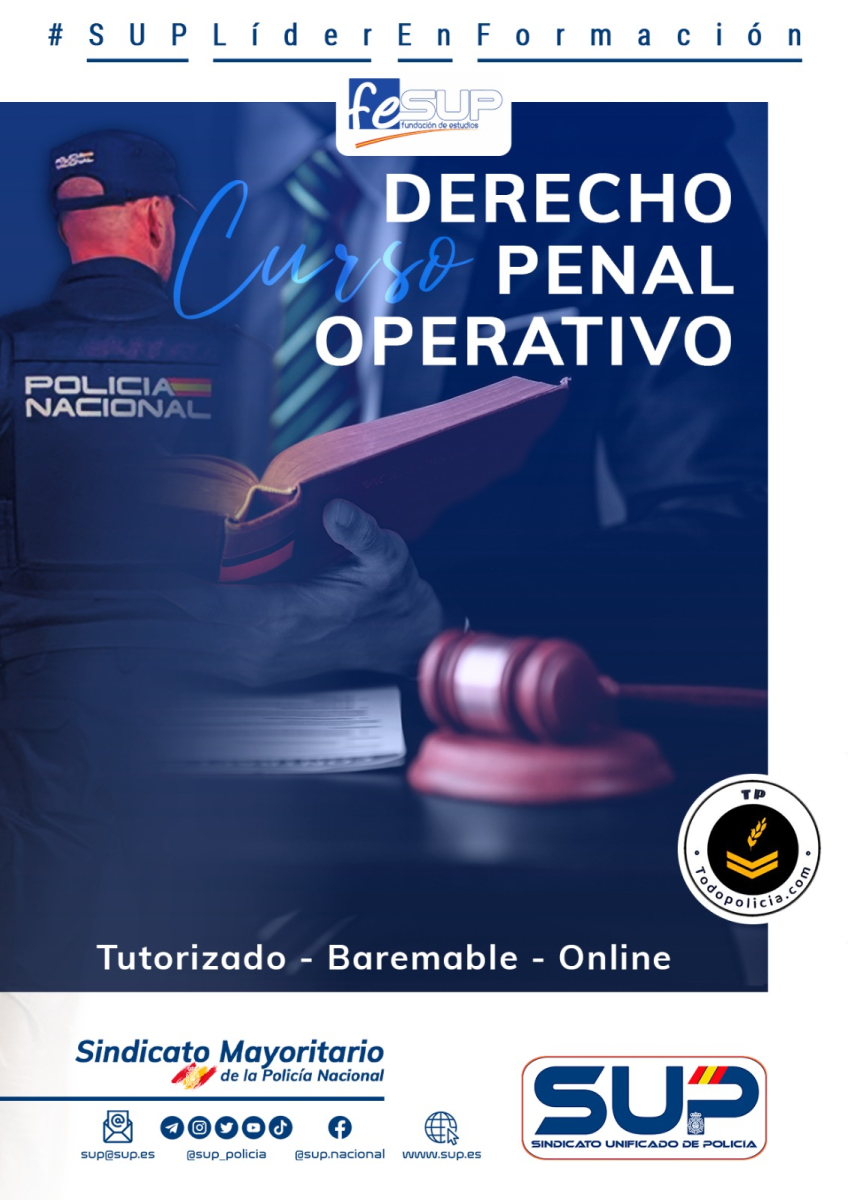 CURSO DE INTRODUCCIÓN AL DERECHO PENAL OPERATIVO ONLINE CURSO DE INTRODUCCIÓN AL DERECHO PENAL OPERATIVO ONLINE