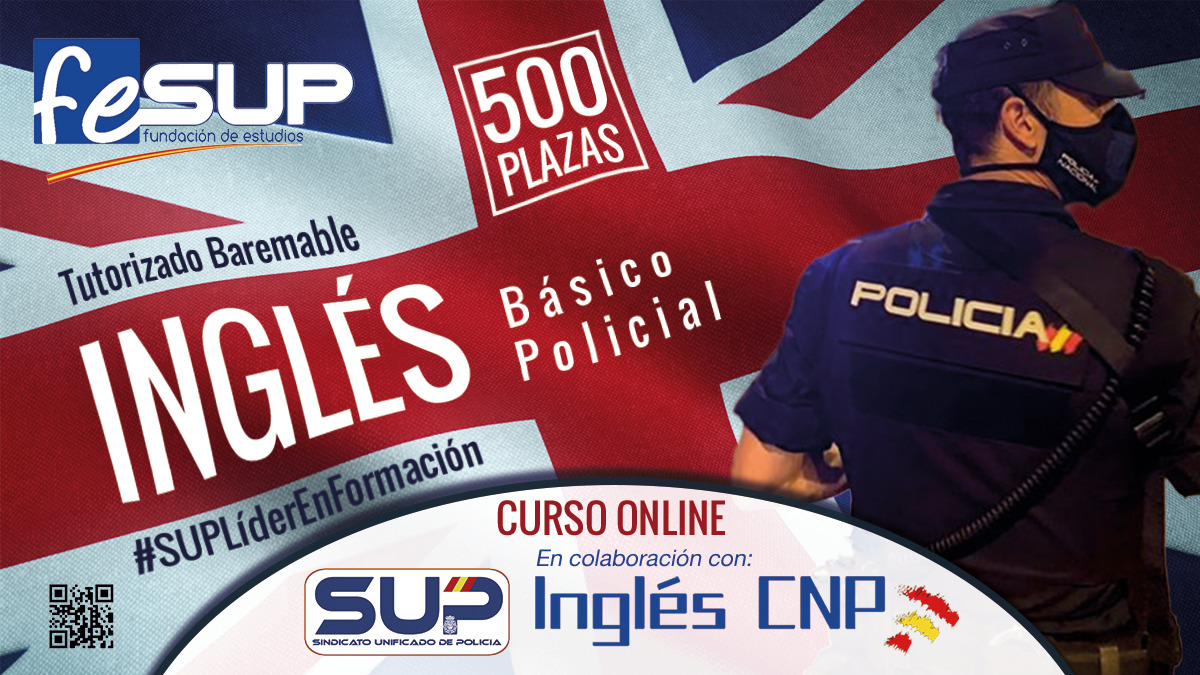 CURSO ONLINE INGLÉS BÁSICO POLICIAL Formación SUP